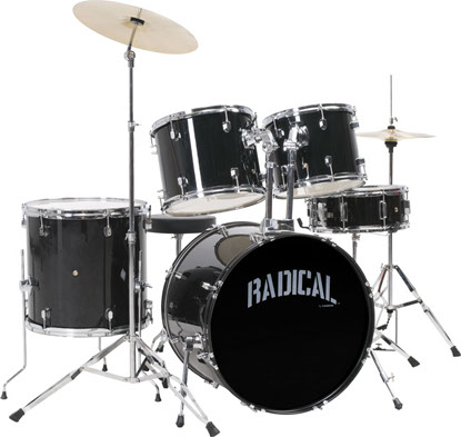 Radical 5 piece Drum Set