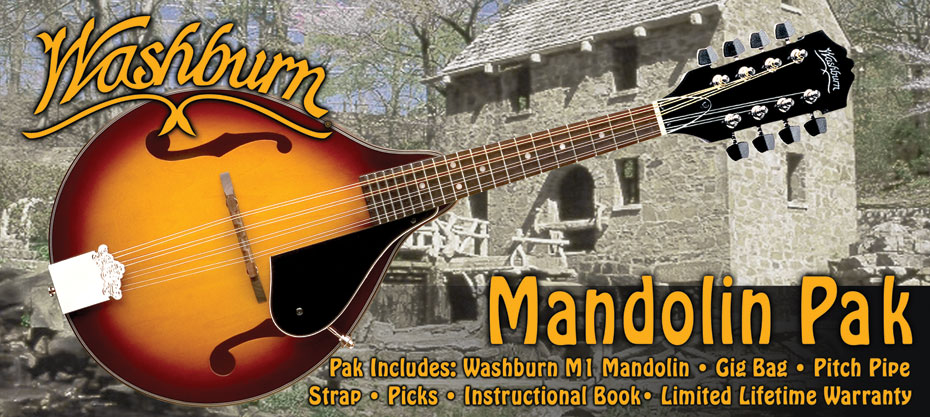 Washburn M1K Mandolin Pack