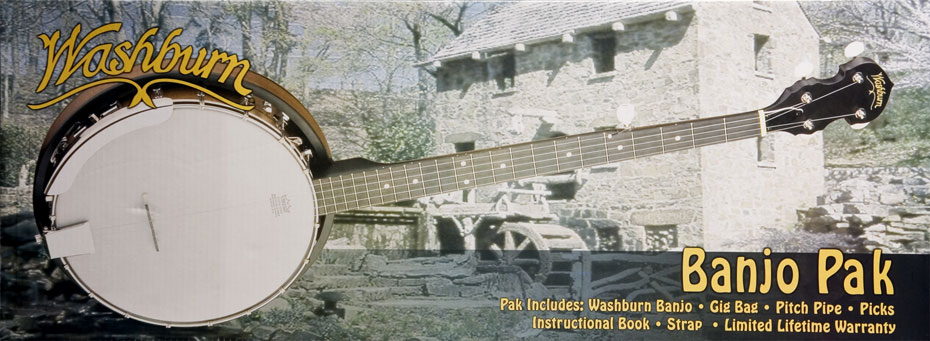 Washburn B8K Banjo Pac
