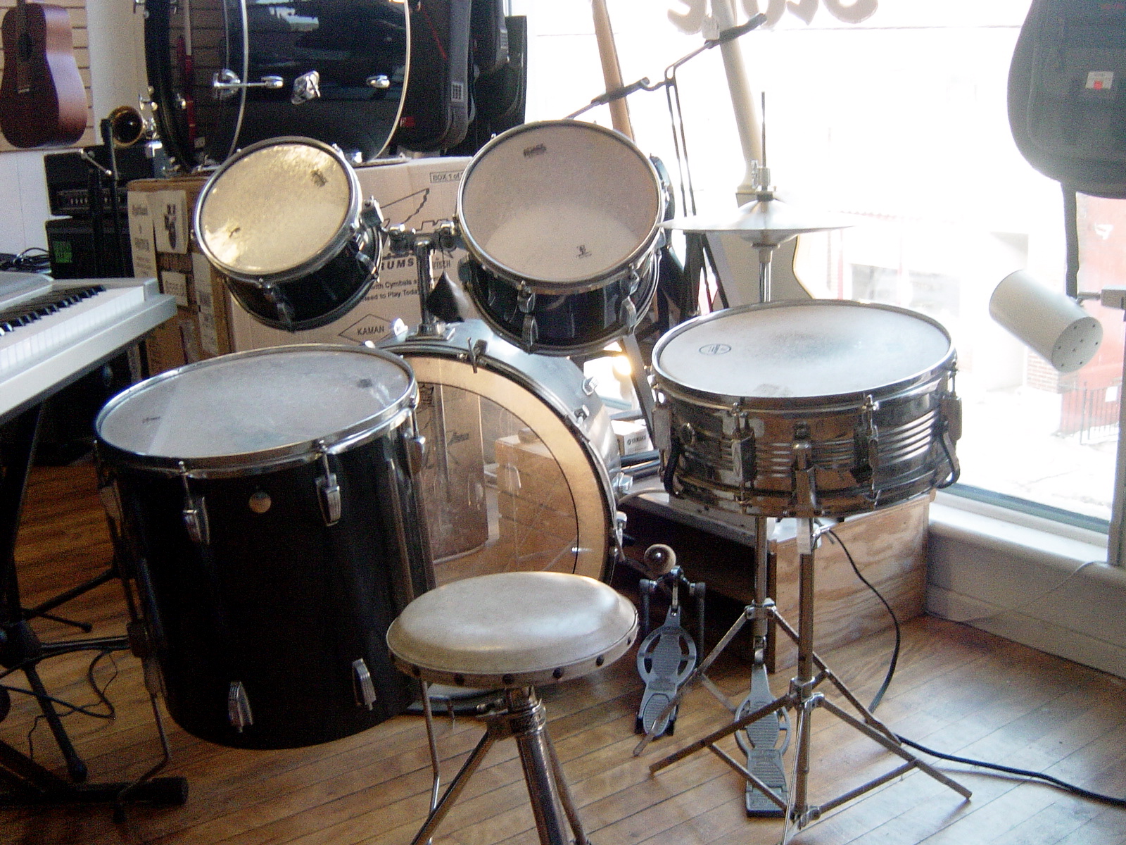 Vintage 1970's Ludwig Drumset