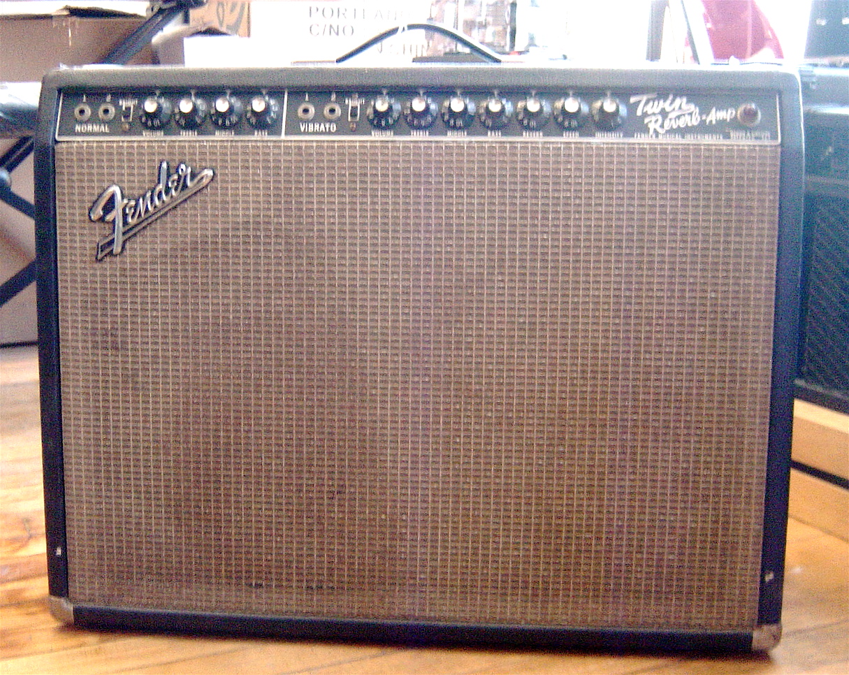 Fender Twin Reverb,Blackface- 1966