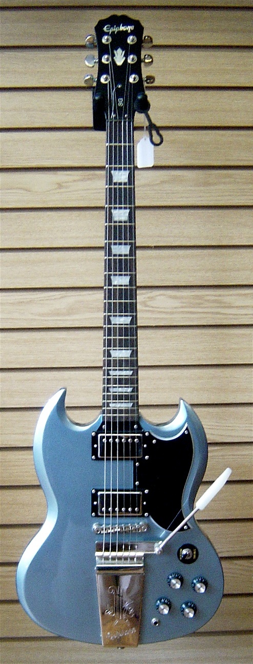  Epiphone G400 Maestro Ltd. Pelham Blue