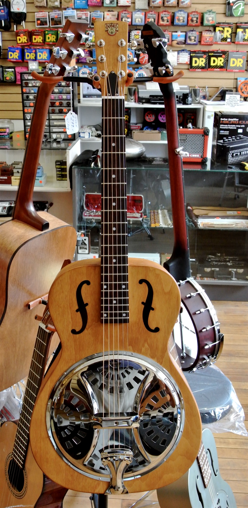 Used Dobro Hound Dog Round Neck Resonator
