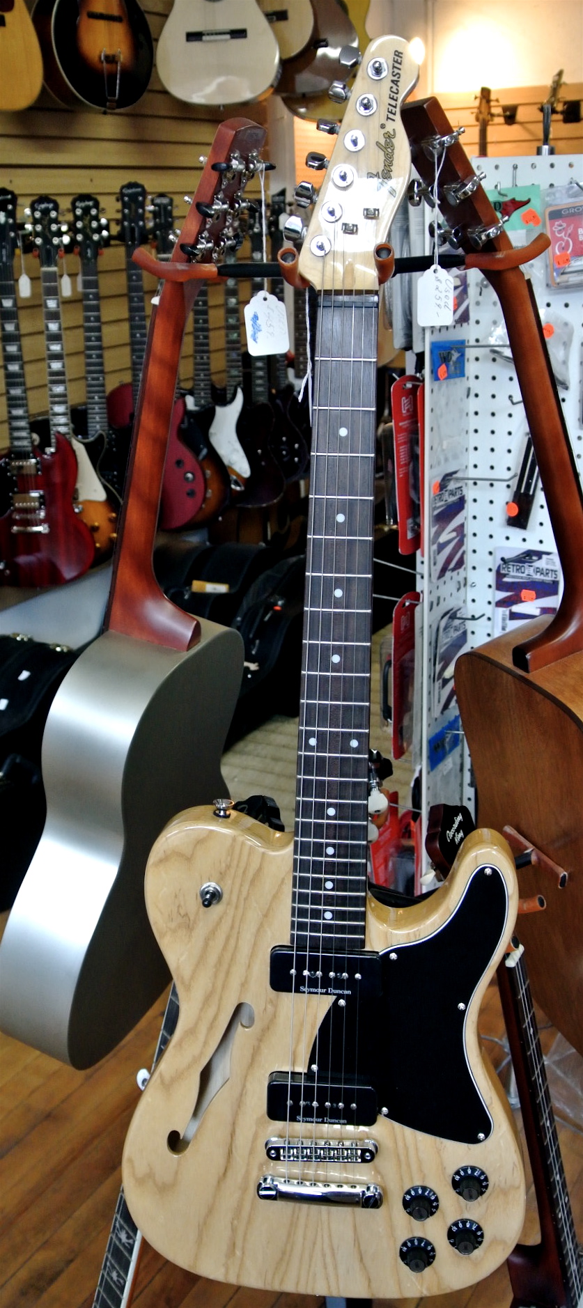 Used Fender JA-90 Jim Adkins Ash Thinline